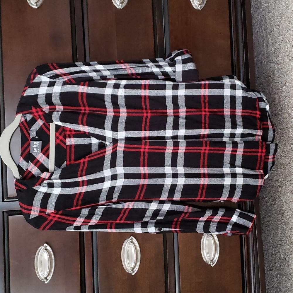 NY&CO Soho plaid top